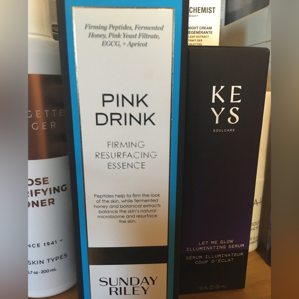 Sunday Riley pink drink essence